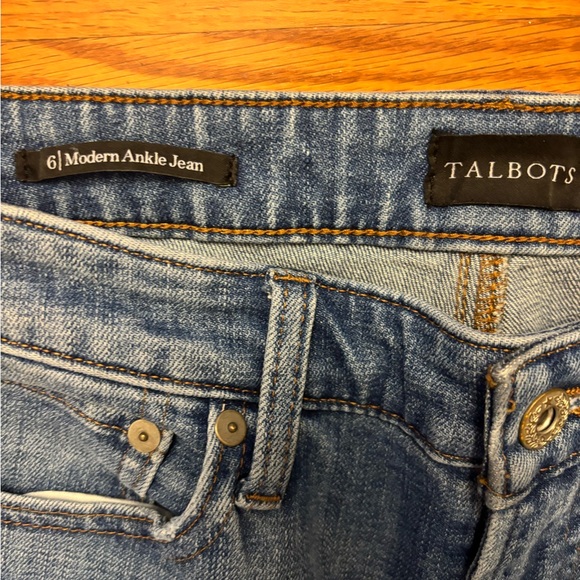 Talbots jeans modern ankle women’s size 6 - Picture 5 of 5